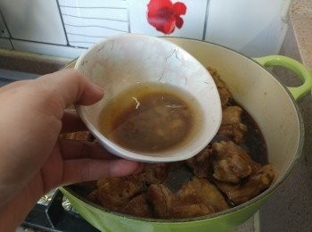 step4: 開蓋除去面層過多的的油份