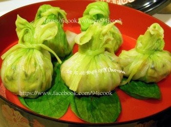 step4: 剛做好的福袋。