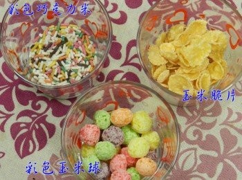 step6: ㄚ曼達也準備了三種沾料喔!!