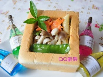 step12: 完成一道好看又夢幻的美味料理囉~