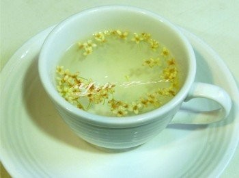 step7: 將太和湯沖入杯中