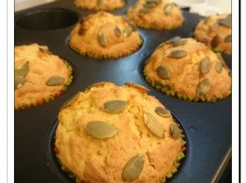 step10: 180度預熱焗爐, 以170度焗30分鐘。