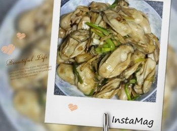 step10: 盛碟享用香氣十足的姜蔥生蠔