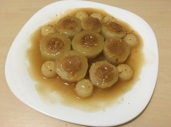 step8: 最後把<span class="group_2">芡汁</span>淋上面