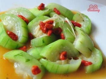 step4: 香噴噴的麻油香絲瓜上桌囉~