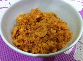 step6: 鬆脆又附有鹹蛋的味道，下飯一流哦~