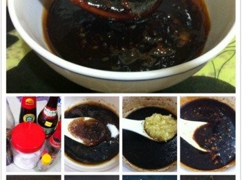 step1: 將所有材料混合《食水150ml除外》待用。