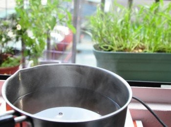 step9: 倒入湯鍋中均勻攪拌