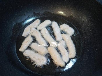step9: 中溫下鍋油炸