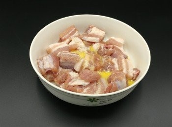 step3: 先下蛋槳撈勻