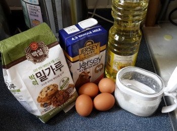 step1: 準備好餅皮材料