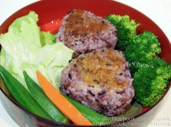 step3: 日式味噌煎飯糰