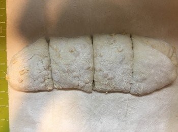 step12: 分成四份。