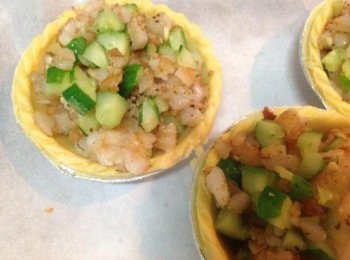 step3: 裝入蛋塔杯