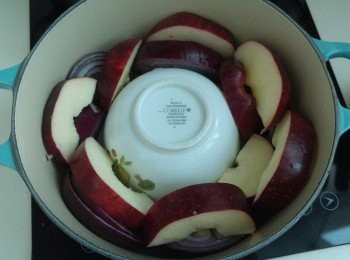 step3: 基本上用平時飯碗都可以達到同樣效果。