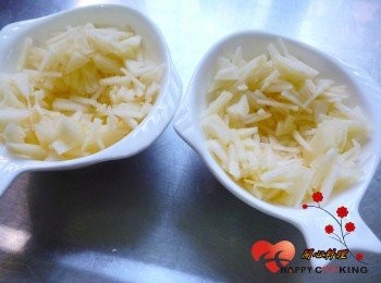 step12: 鋪上你喜歡的蔬果丁