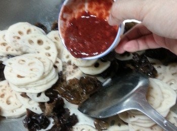 step5: 加入調味料炒勻