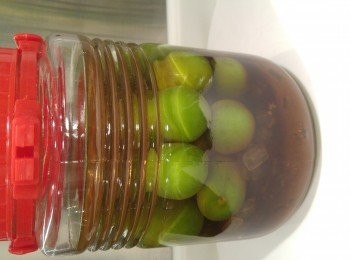 step8: 最後落酒蓋蓋,每天搖一搖酒瓶,直至到糖溶化。