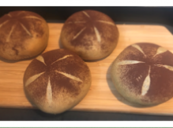 step13: 焗完個花紋好出，好靚呀！