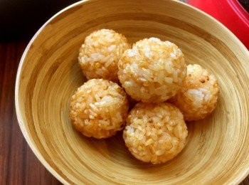 step12: 也可以做泡菜辣醬脆波波飯團。