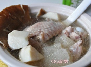 step6: 一股清香的雞湯，準備開動囉~