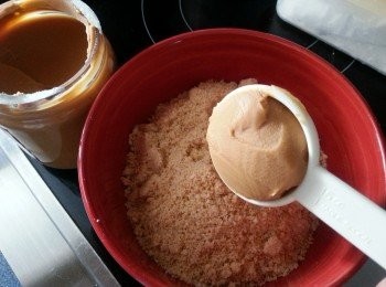 step9: 加入花生醬拌勻