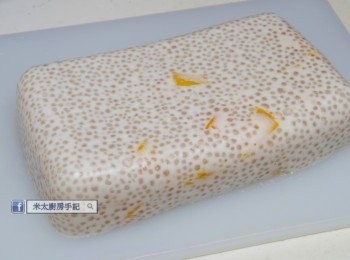 step5: 放入冰箱置1-2小時或至糕凝固。