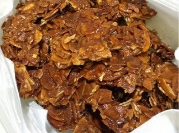 step5: 出焗後放涼，切成碎片便成。