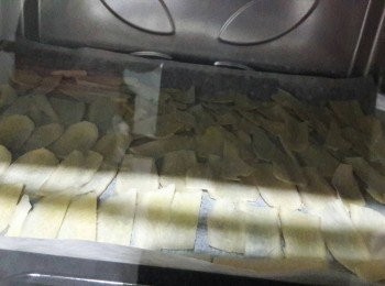 step5: 用100度烤2小時 , 翻面再烤30分鐘