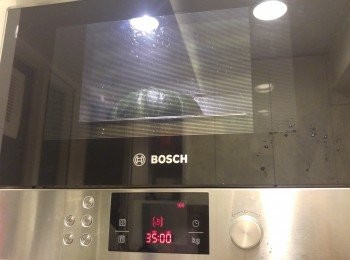 step5: 爐溫預設100度時間35分鐘。先蒸南瓜15分鐘按暫停制攞出。