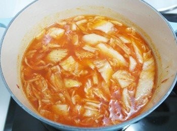 step5: 加入適量的水~~ 水的比例可以看個人喔!!!