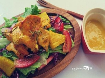 step7: 搭配喜歡的生菜及完成