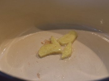 step2: (2) 爆香薑片