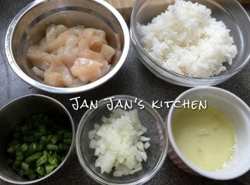 step2: 準備好材料。