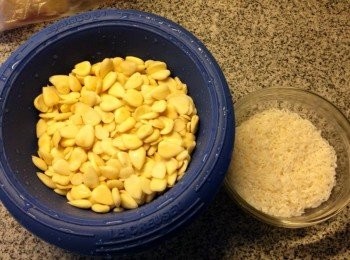 step1: 把米、南北杏仁洗淨備用