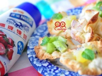 step10: 家中有孩子的快放暑假囉!可以和你的孩子一起完成這道料理，讓親子間的互動因為【鷹牌煉奶】更加甜蜜!