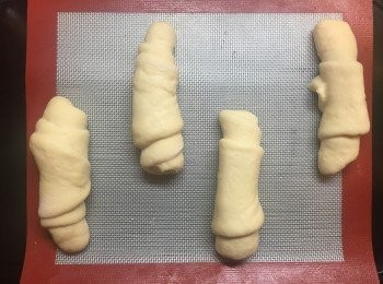 step6: 發酵大至一倍。