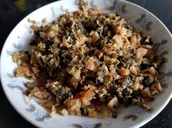 step3: 清洗後切碎備用