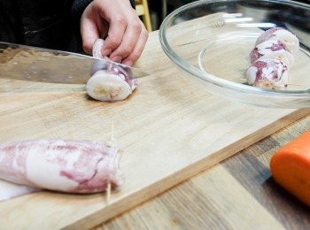 step8: 小心的切成厚片狀