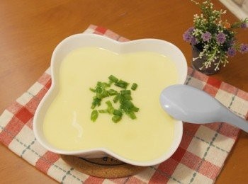 step5: 完美無瑕的「干貝蒸蛋」簡單上桌 ❤