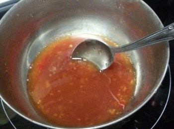 step5: 將醬汁料煮熱