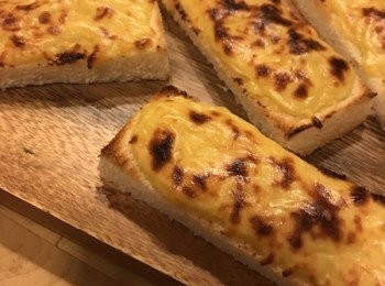 step4: 放入烤爐大約3分鐘, 完成了.