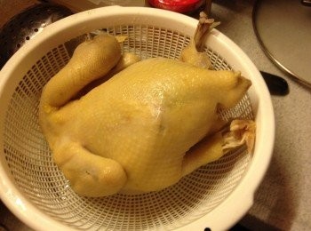 step2: 熄火後盛起放涼