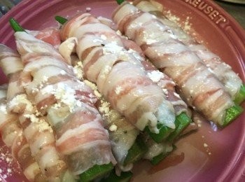 step6: 灑上少許生粉，塗均備用