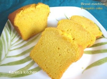 step6: 簡單又美味的南瓜蛋糕！！