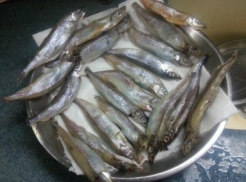 step2: 用廚房紙索乾水份