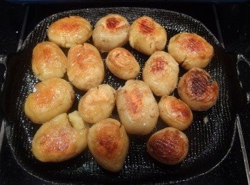 step7: 兩面都煎成焦香狀。