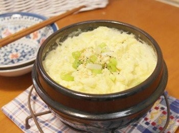 step6: "韓式蒸蛋"溫暖上桌^^ 계란찜