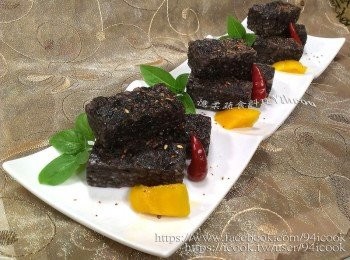 step4: 酥炸紫菜糕