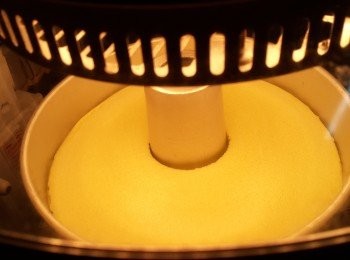 step14: 12L光波爐低架加高圈180預熱10分鐘，先轉150度波10分鐘